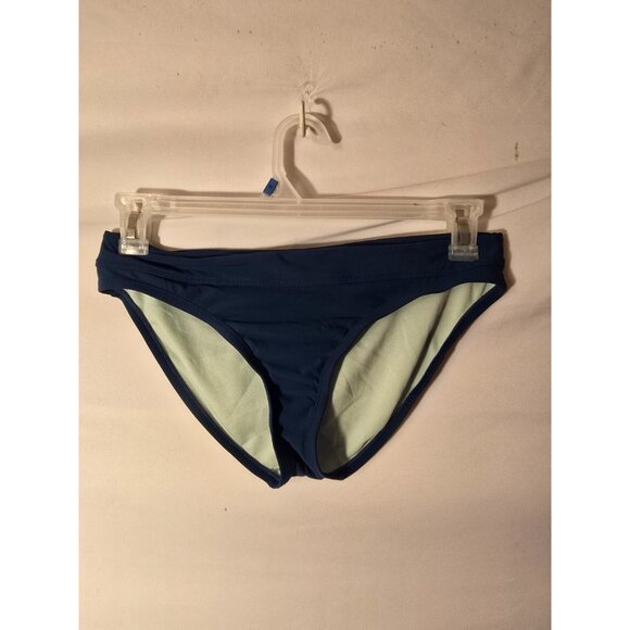 Nike Bikini Bottoms Swimsuit Blue Womens Size 12 Large L - Picture 2 of 2